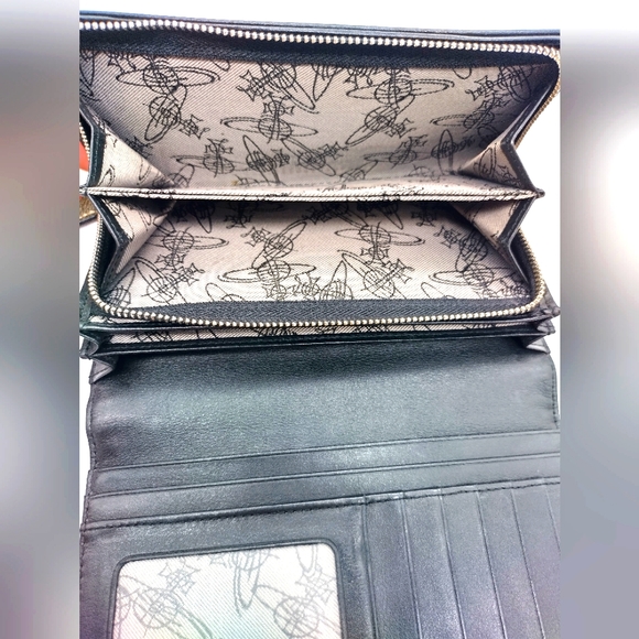 Vivienne Westwood Tartan Clutch Card Holder - Picture 7 of 9